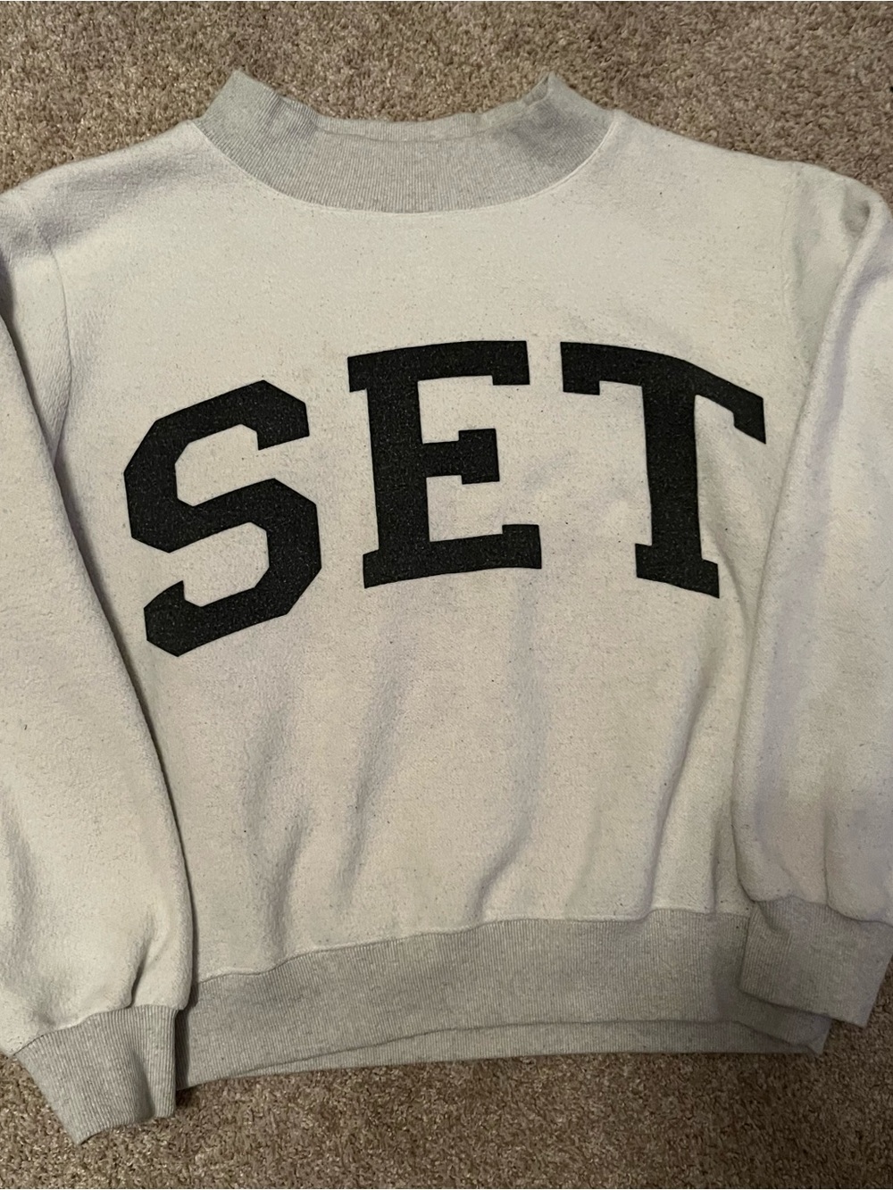 PARKE X SET REVERSIBLE Sweatshirt small